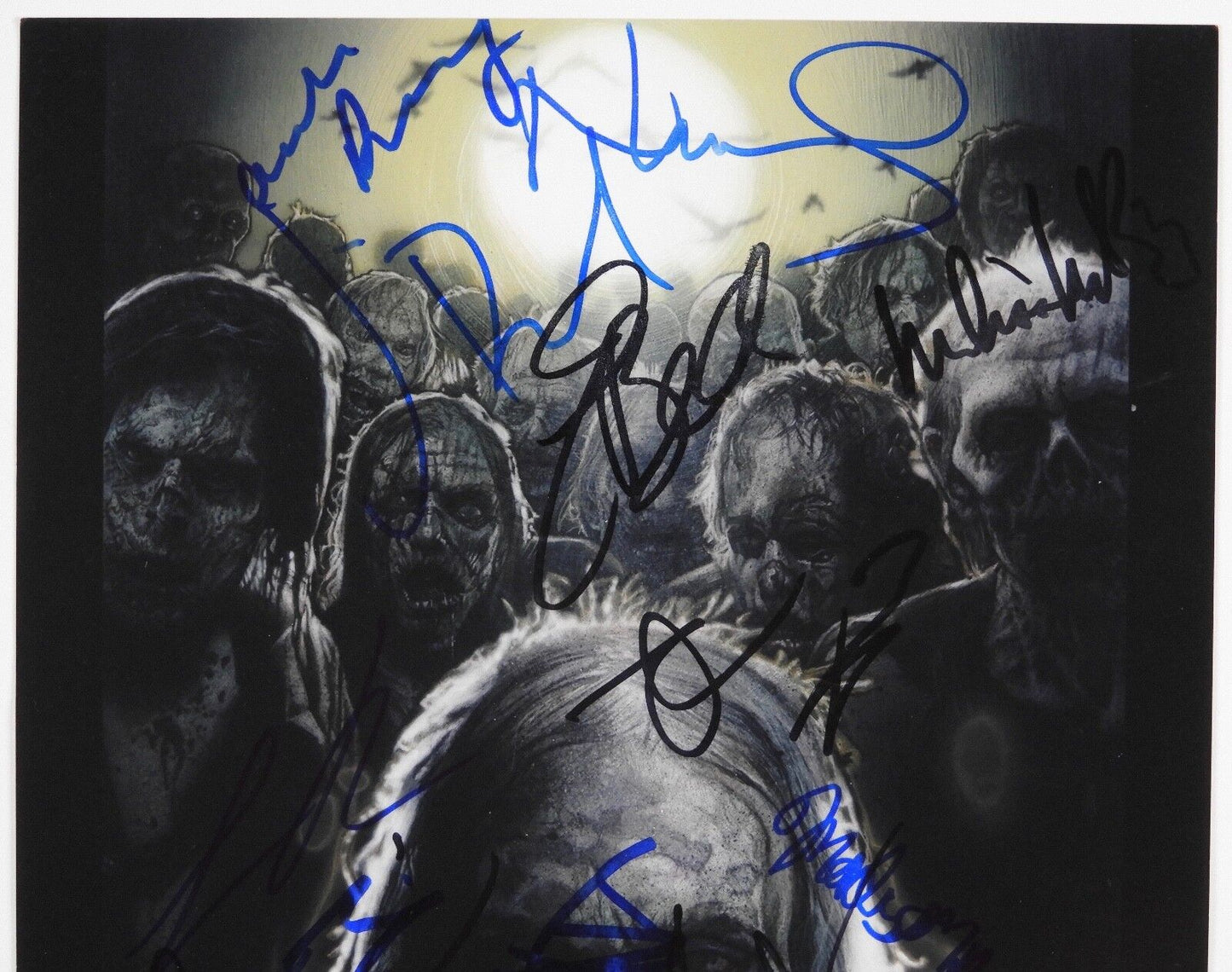 Walking Dead Cast Autograph Signed Photo Beckett 8 x 10 Andrew Lincoln Reedus