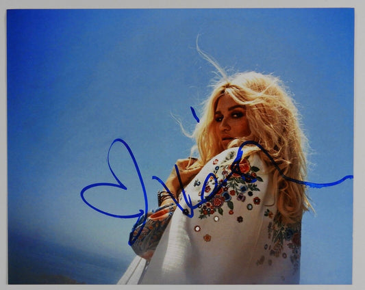 Kesha JSA Autograph Signed 8 x 10 photo COA
