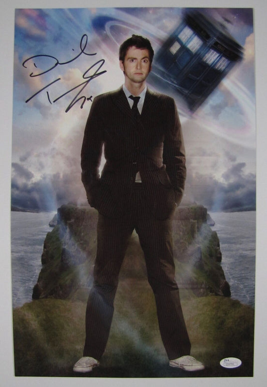 David Tennant Doctor Who JSA 17 x 11 Autograph Signed Photo Dr Who