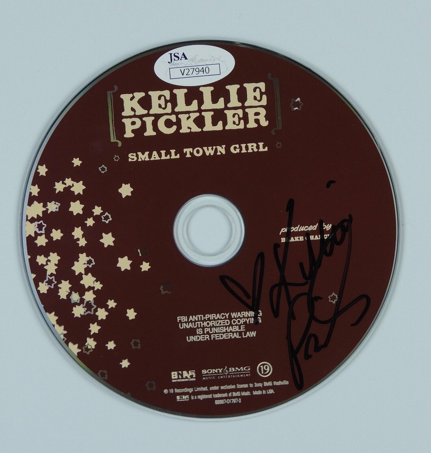 Kellie Pickler signed autograph Small Town Girl CD JSA COA