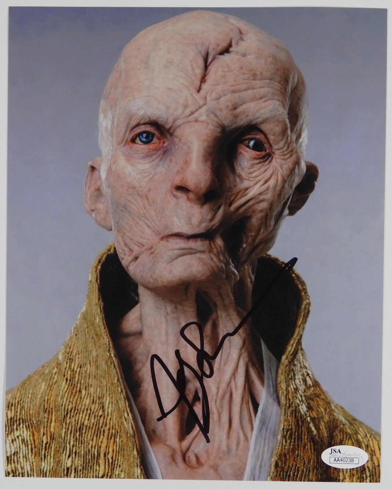 Andy Serkis Star Wars The Last Jedi JSA signed autograph 8 x 10 Photo