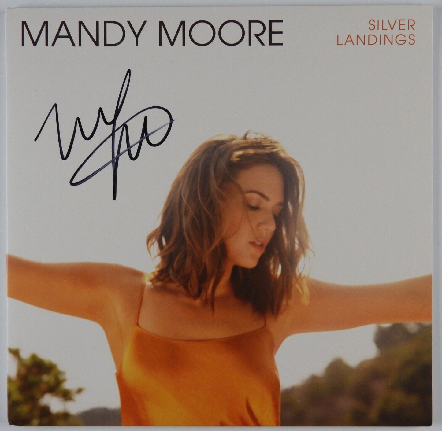 Mandy Moore JSA Signed Autograph Album Record LP Silver Landings