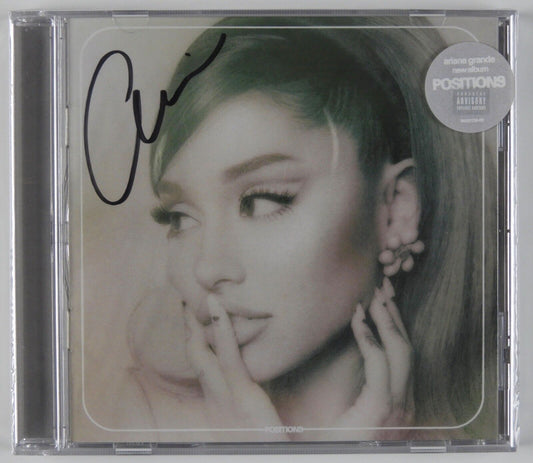 Arianna Grande Signed Autograph CD Booklet Still Sealed Position