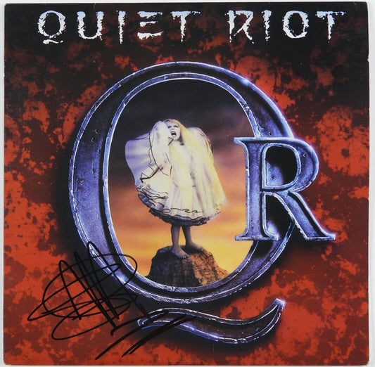 Quiet Riot Sean McNabb JSA Signed Autograph Album Record