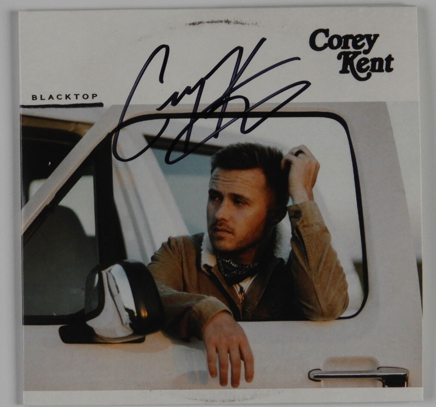 Corey Kent JSA Signed Autograph CD Blacktop