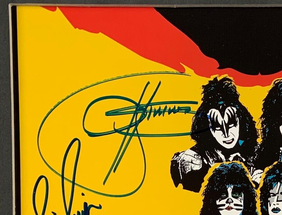 KISS JSA Signed Autograph Gene Simmons Paul Stanley Kruise IX Poker Chips