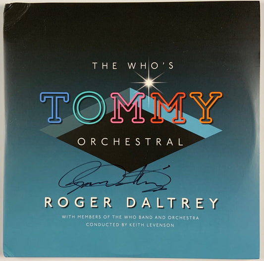 Roger Daltrey The Who Signed JSA Autograph Signed Album Tommy Ochestral