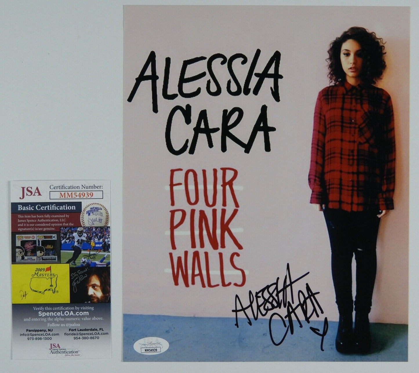 Alessia Cara Signed Signed JSA Autograph Photo 8 x 10