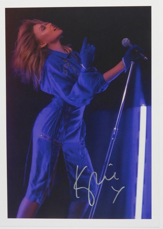 Kylie Minogue JSA Signed Autograph Photo Disco with Vinyl