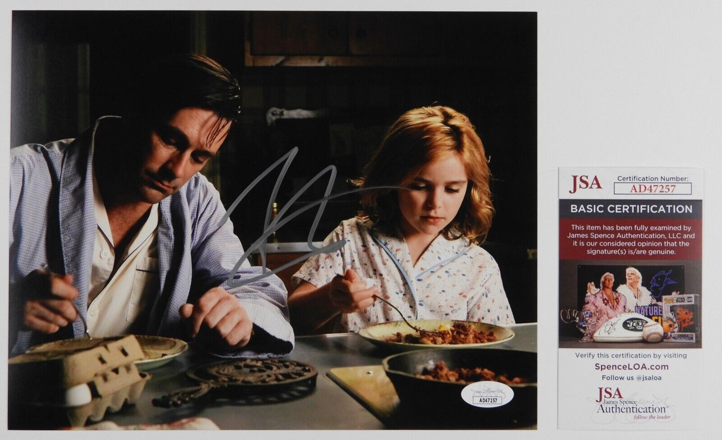 Kiernan Shipka JSA Signed Autograph Photo 8 x 10 Mad Men