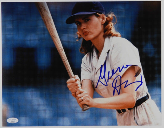 Geena Davis Autograph JSA 11 x 14 Signed Photo League Of Their Own