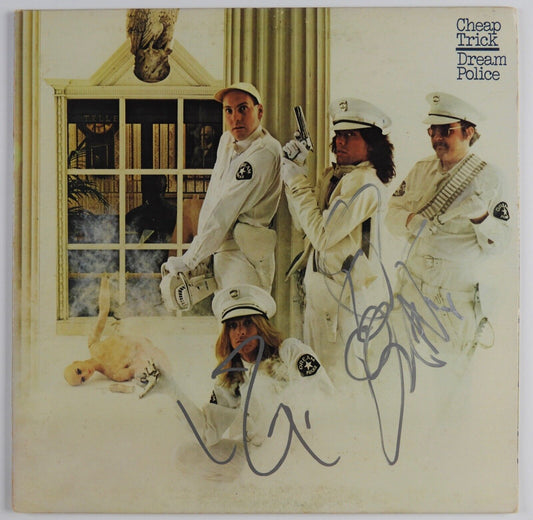 Cheap Trick Autograph Signed Record Album Beckett Rick Nielsen Robin Zander