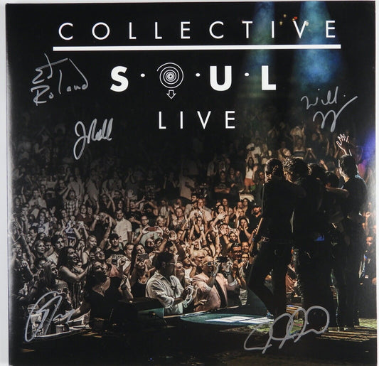 Collective Soul JSA Signed Autograph Album Vinyl Record Fully Signed