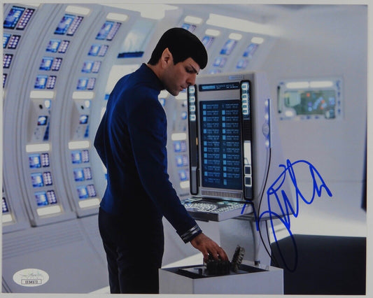 Star Trek Zachary Quinto JSA Autograph Signed 8 x 10 Photo Movie