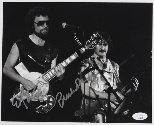 Buck Dharma Eric Bloom JSA Signed Autograph Photo 8 x 10 Blue Oyster Cult