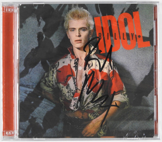 Billy Idol Signed Autograph CD Still Sealed Double CD