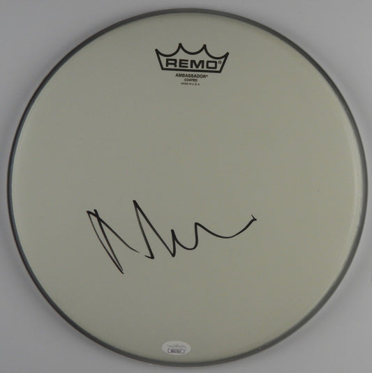 Nick Mason Pink Floyd Autograph Signed Drum Head JSA COA 12" FA LOA