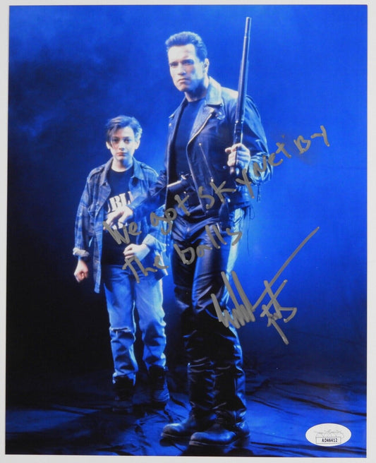 Edward Furlong JSA Signed Autograph Photo 8 x 10 Terminator 2