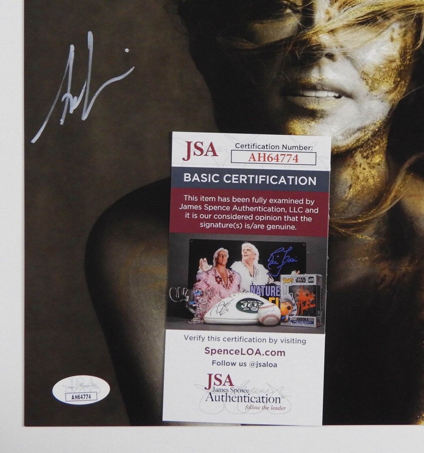 Shania Twain  JSA Autograph Signed Lithograph Queen Of Me