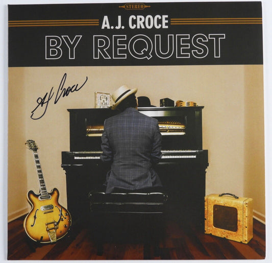 A. J. Croce JSA Signed Autograph Album Vinyl Record By Request