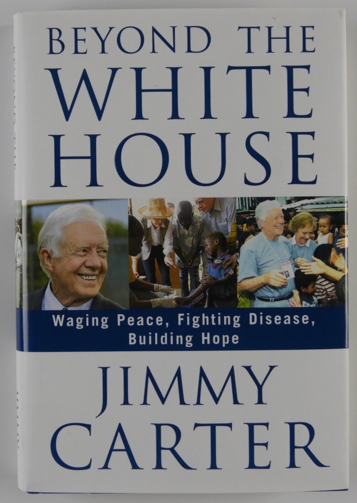 Jimmy Carter JSA Signed Autograph Book Beyond The White House Fist Edition