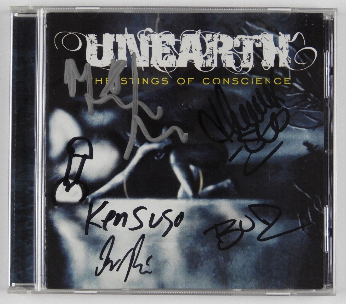 Unearth signed autograph CD The Strings Of Conscience