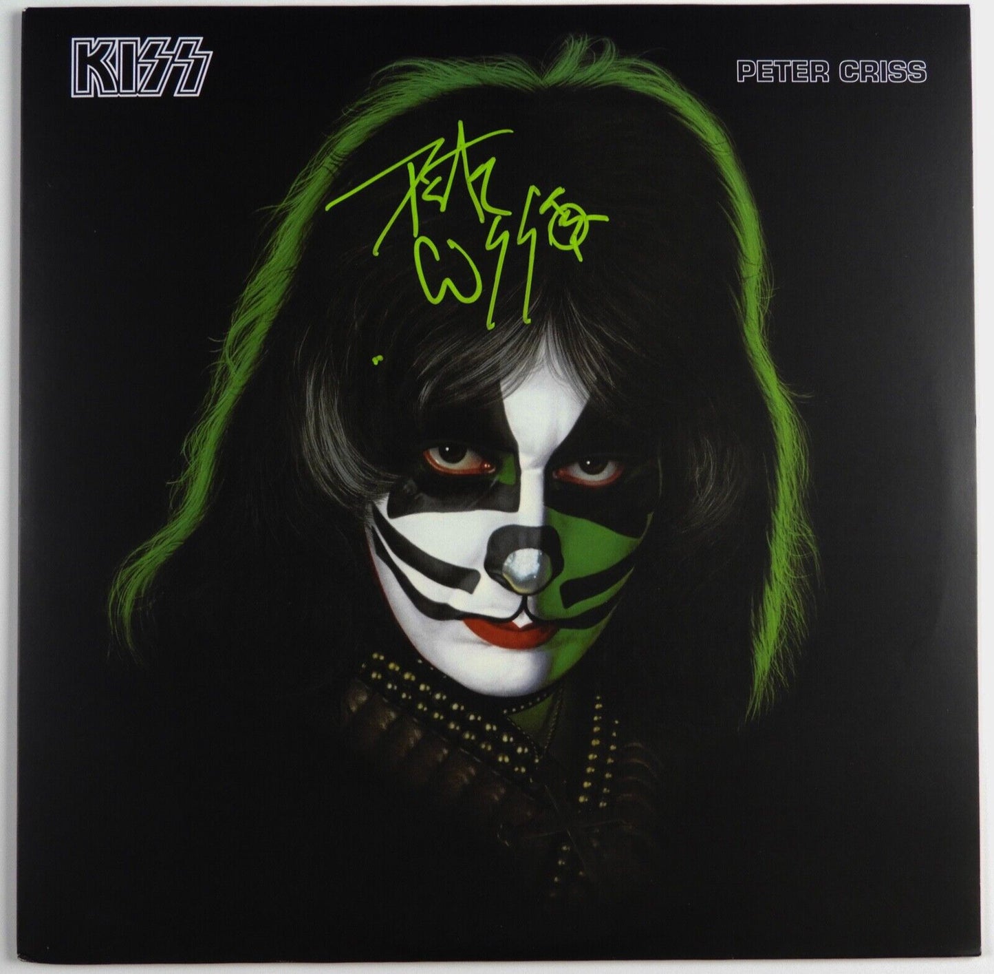 KISS Peter Criss JSA Signed Autograph Signed Record Album Solo 2014 Vinyl