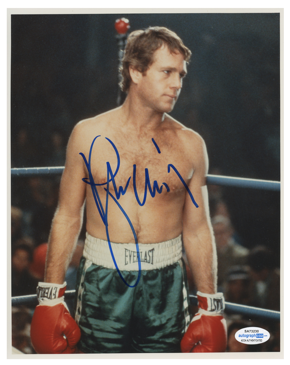 Ryan O'Neal Main Event ACOA Signed Autograph 8 x 10 Photo