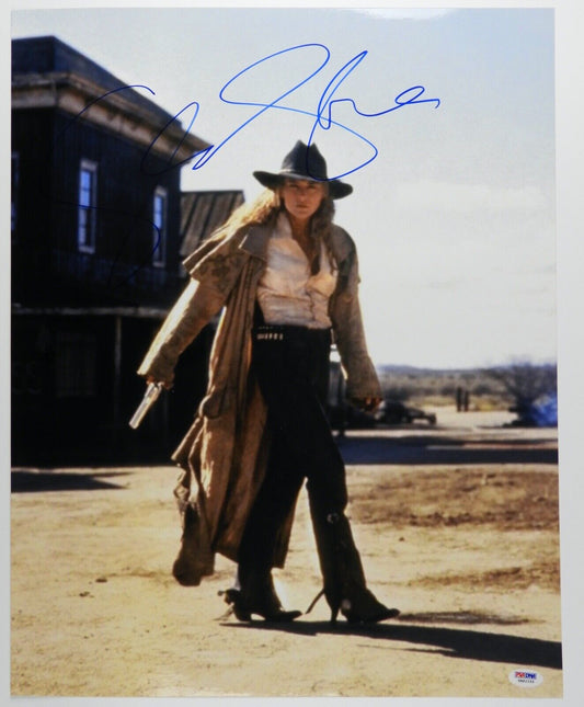 Sharon Stone Autograph PSA 16 x 20 Signed Photo