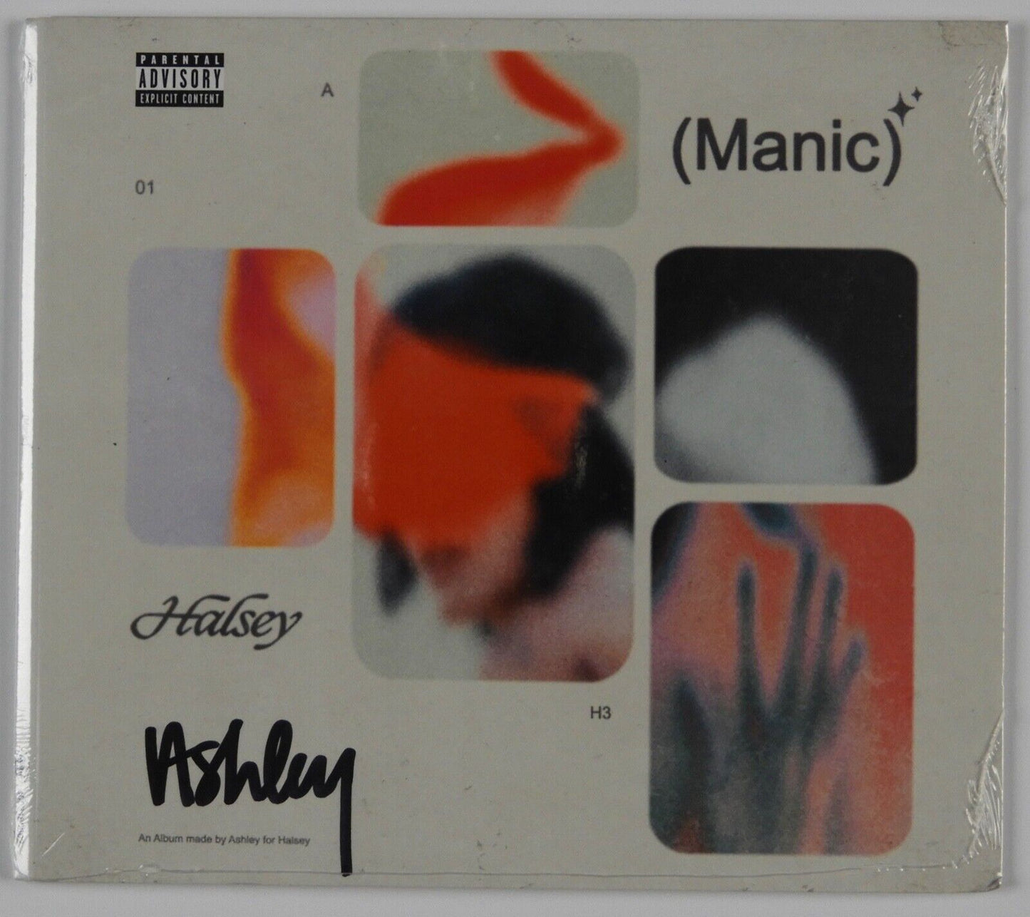 Halsey Manic Ashley Signed Autograph CD Sealed JSA guaranteed