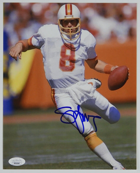 Steve Young JSA Autograph Signed 8 x 10 photo Tampa Bay Bucs Football