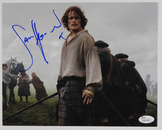 Sam Heughan Outlander JSA signed autograph 8 x 10 Photo