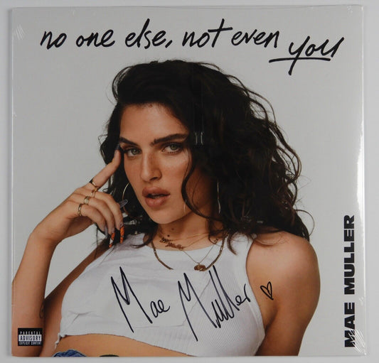 Mae Muller Signed Autograph Record Album Vinyl No One Else Not Even You Sealed
