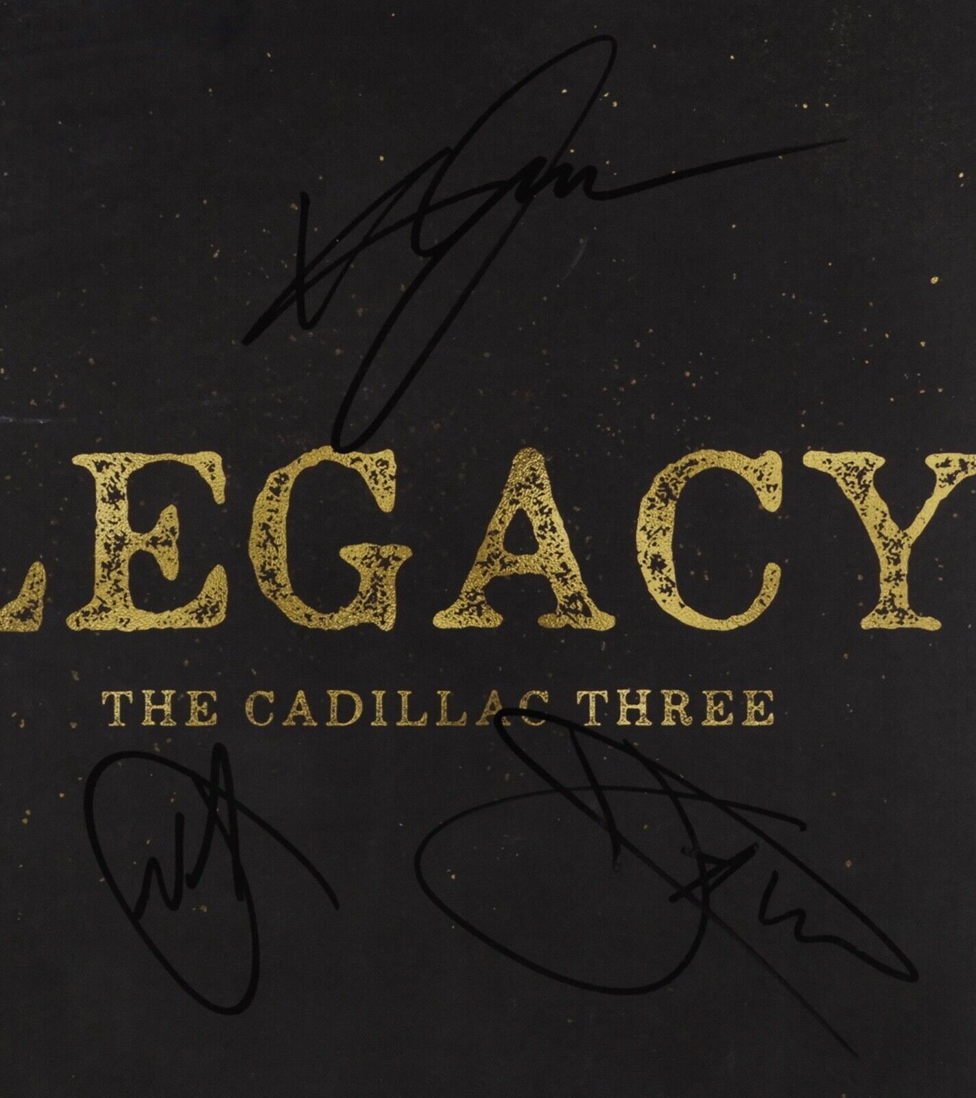 The Cadillac Three JSA Signed Autograph Album Vinyl Record Fully Signed