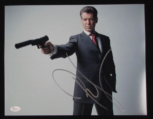 Pierce Brosnan James Bond 007 JSA 11x14 Autograph Signed Photo