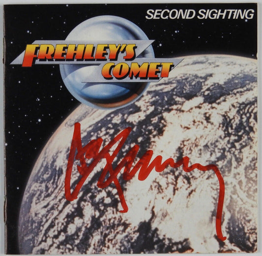 Ace Frehley JSA signed autograph CD Booklet KISS Frehley's Comet