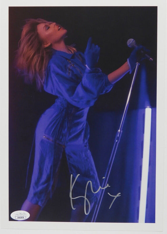 Kylie Minogue JSA Signed Autograph Photo Disco with Vinyl