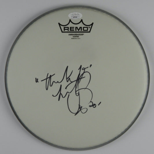 Charlie Watts Rolling Stones JSA Signed Drum Head