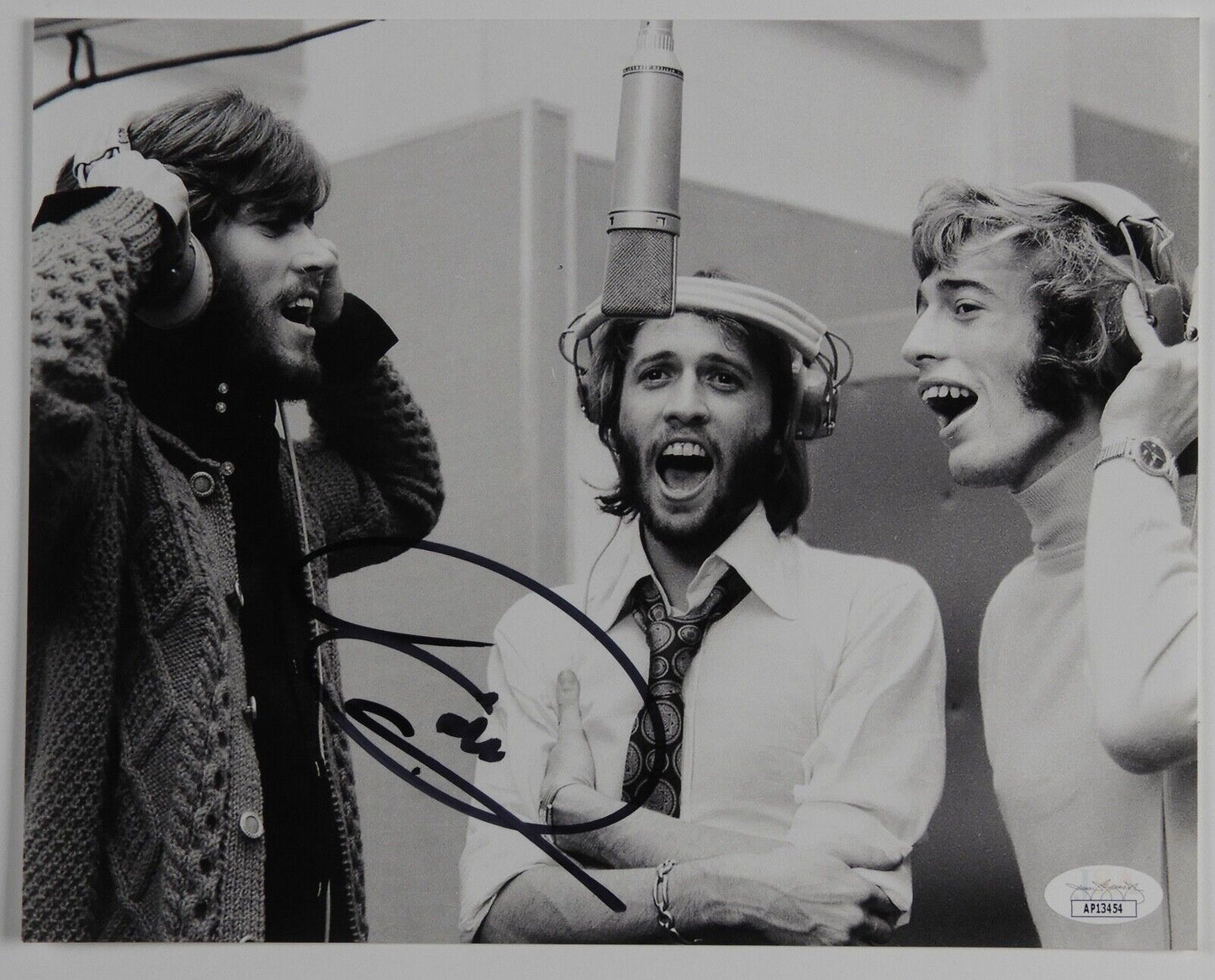 Barry Gibb JSA Signed Autograph 8 x 10 Photo The Bee Gees