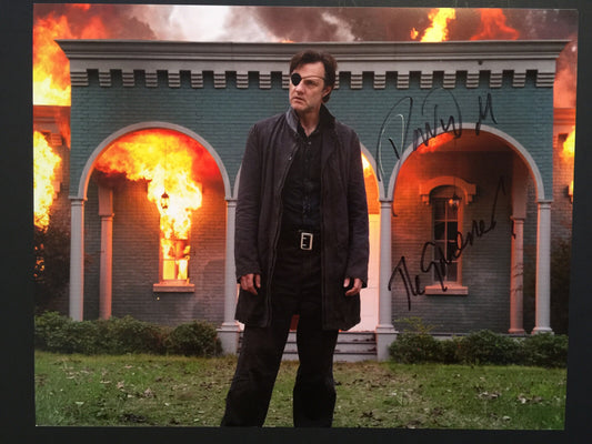 David Morrissey The Gov The Walking Dead Autograph Signed Photo JSA COA 11 x 14