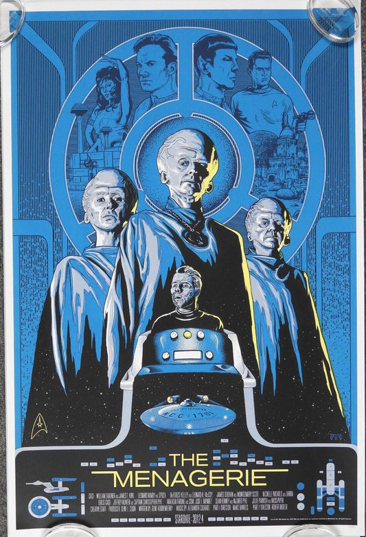 STAR TREK THE MENAGERIE Poster Limited Edition MONDO Print Mike Saputo Litho