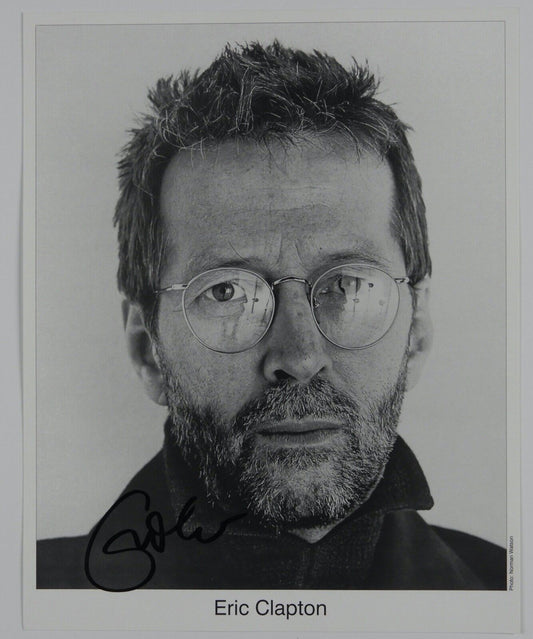 Eric Clapton JSA Signed Autograph 8 x 10 Promo Photo