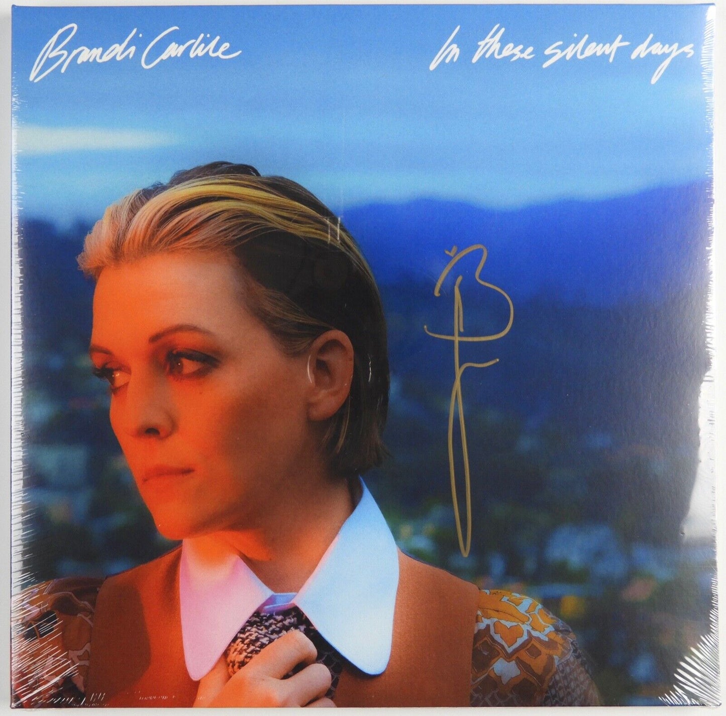 Brandi Carlile In These Silent Days Autograph Signed Record Album Sealed