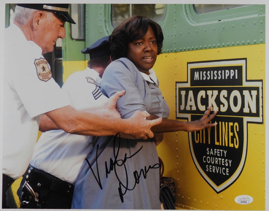 Viola Davis The Help Autograph JSA 11 x 14 Signed Photo