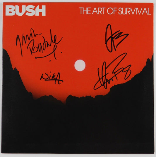 Bush JSA Fully Signed Autograph Album Record The Art Off Survival