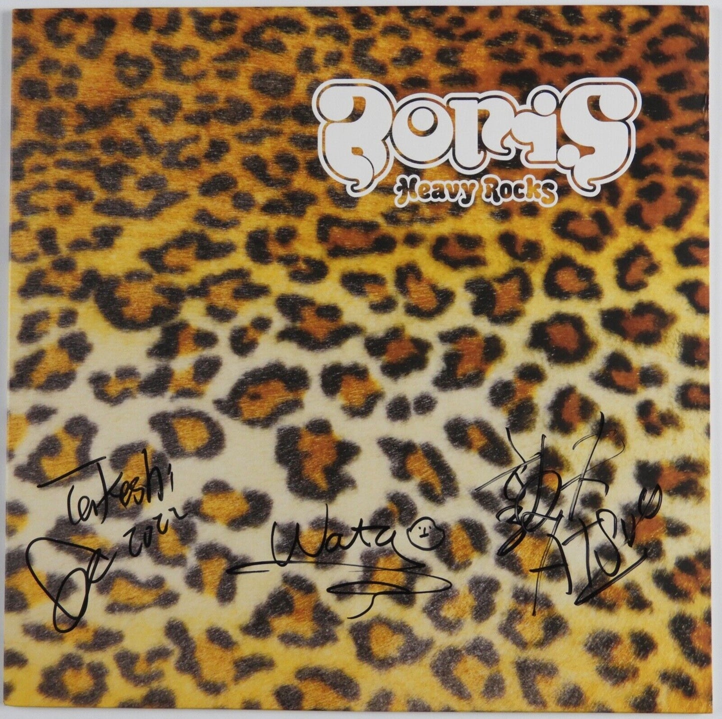 Boris JSA Signed Autograph Record Album Vinyl Heavy Rocks