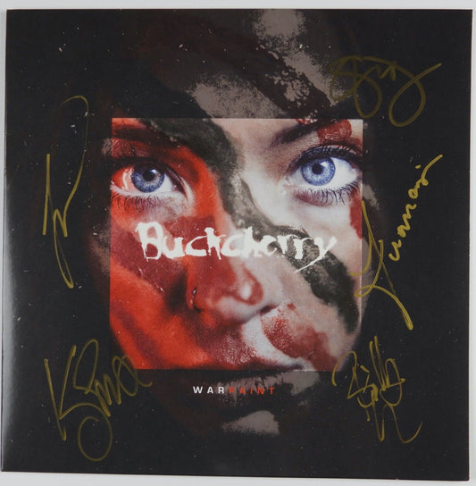 Buckcherry War Paint Fully Signed JSA Signed Autograph Album Record LP Red Vinyl