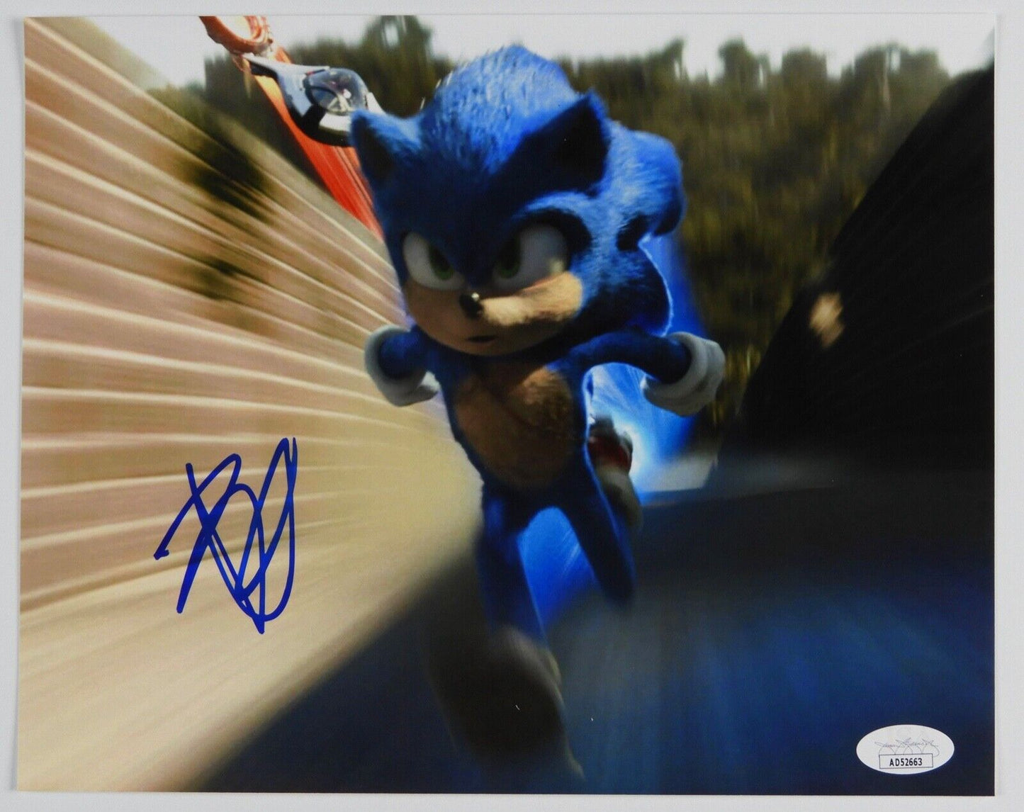 Ben Schwartz Sonic JSA Signed Autograph Photo 8 x 10