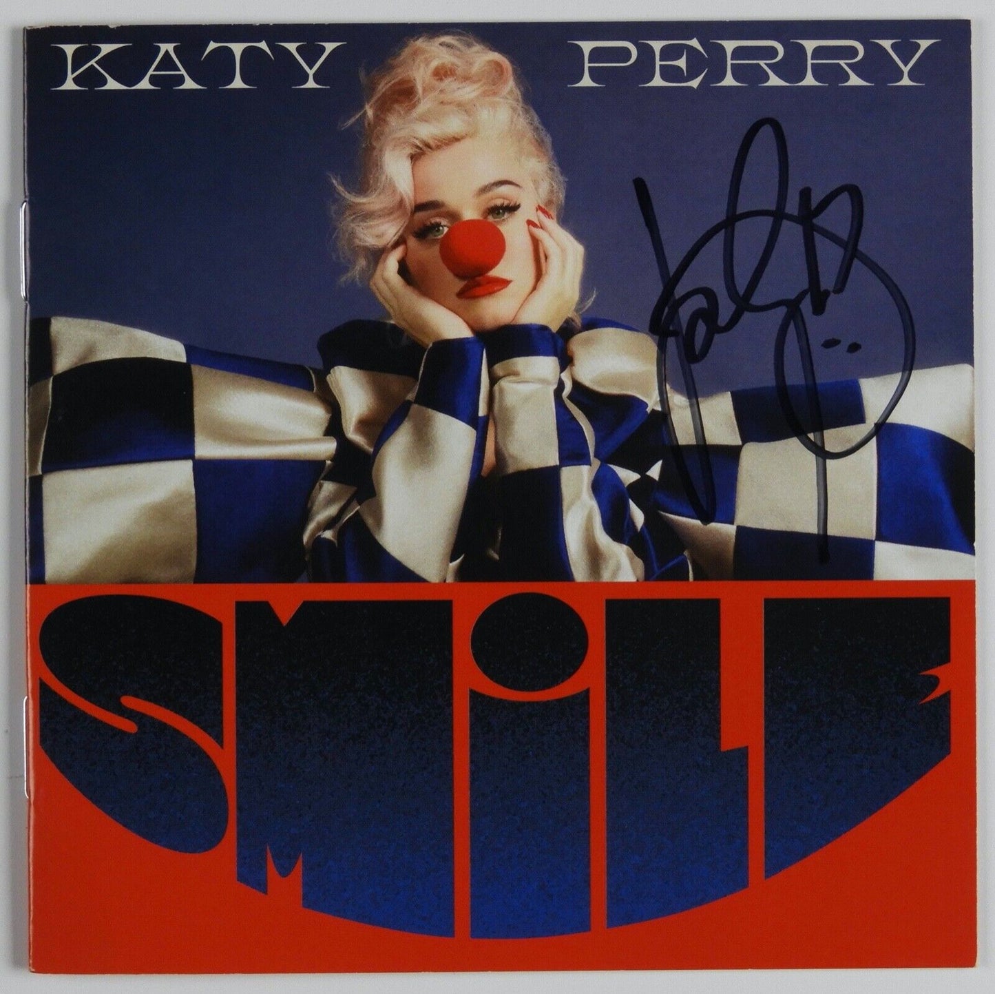 Katy Perry JSA Signed Autograph CD Booklet Smile Includes CD