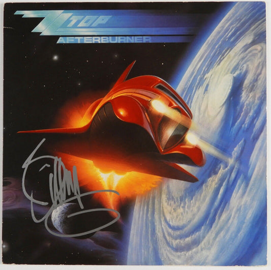 ZZ Top Billy Gibbons Signed JSA Autograph Album Record Vinyl Afterburner
